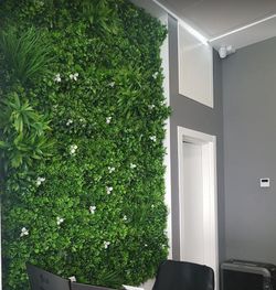 Artificial vertical garden white flower 1 m2