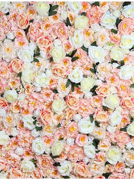 Vertical Garden Artificial Roses. Custom height