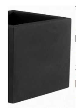 Jardinière carrée en résine, By Vondom-40x40x40