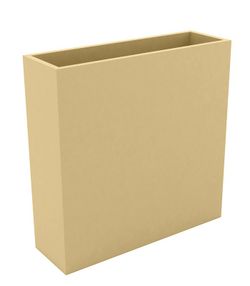 Square resin planter, By Vondom 60x60x60