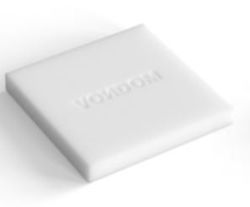 Square planter 80x80x80 double-walled in resin, By Vondom