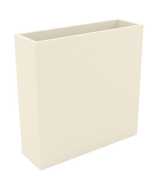 Square planter 80x80x80 double-walled in resin, By Vondom