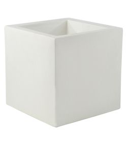 Square planter 80x80x80 double-walled in resin, By Vondom