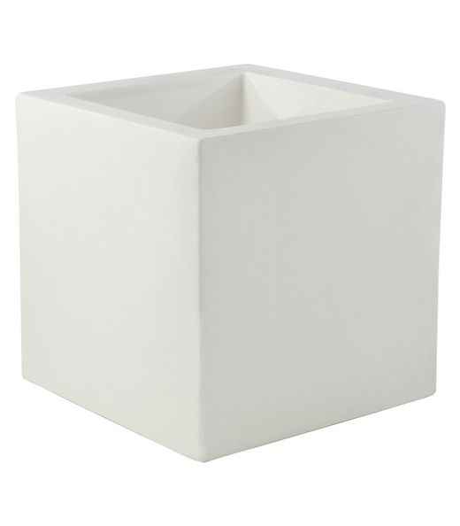 Square planter 80x80x80 double-walled in resin, By Vondom