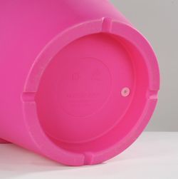 Vaso Pegaso in resina 60x55 cm