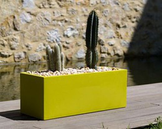 Floreira retangular de resina 120x50x50 By studio Vondom