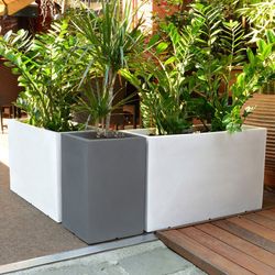 Jardinera rectangular casseta atlantis 100x49 cm