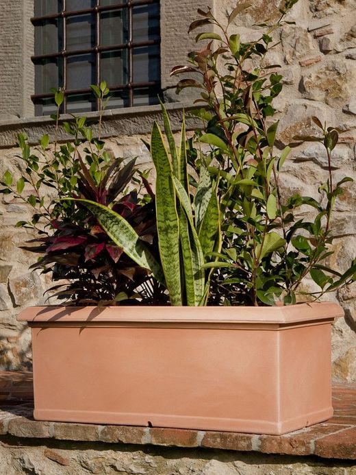 Floreira retangular Cassetta Liscia