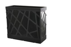 Jardinera resina rectangular alta flowebox 80x30 cm