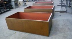 Jardineras Acero Corten Gran dimension