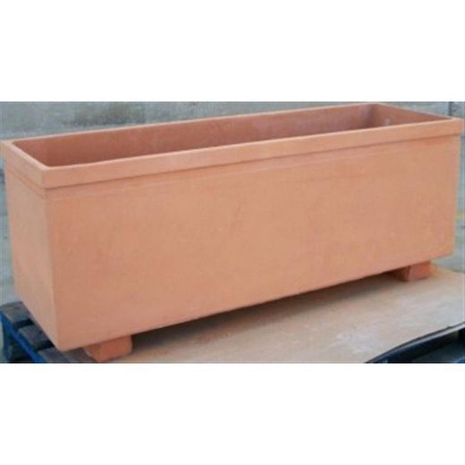 Jardineras terracota con pies