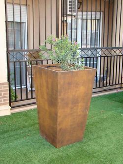 60 vaso alto em pirâmide