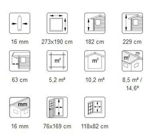 Kiosk Stella of 5.0 m2