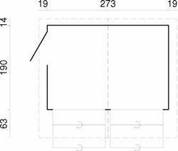 Kiosk Stella of 5.0 m2