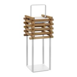 Solar LED floor lamp aluminum Bloc