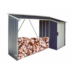 Leñero de metal Combo