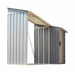 Leñero de metal Combo