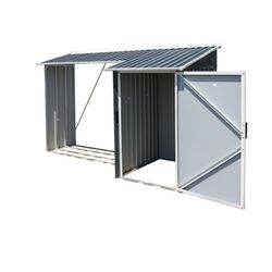 Leñero de metal Combo