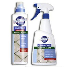 Limpiador profesional para algas y musgo