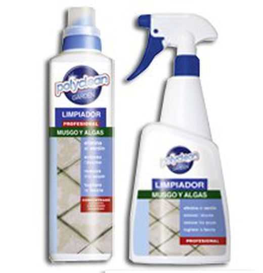 Detergente professionale per alghe e muschio