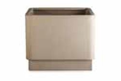 Self-watering pot Hobby flower square BASE line 35x35x35