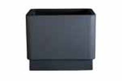 Self-watering pot Hobby flower square BASE line 75x75x40