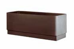 Self-watering pot Hobby flower rectangular BASE line 110x40x40