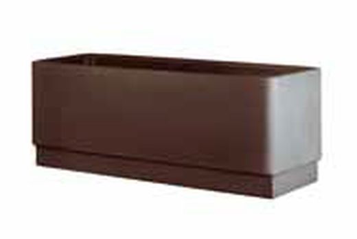 Self-watering pot Hobby flower rectangular BASE line 110x40x40