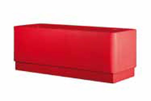 Self-watering pot Hobby flower rectangular BASE line 110x40x40