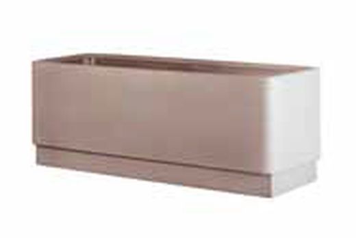 Self-watering pot Hobby flower rectangular BASE line 110x40x40