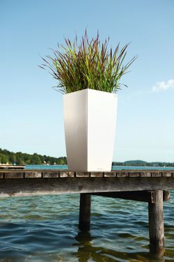 Maceta autorriego Lechuza 22x22x41 cm