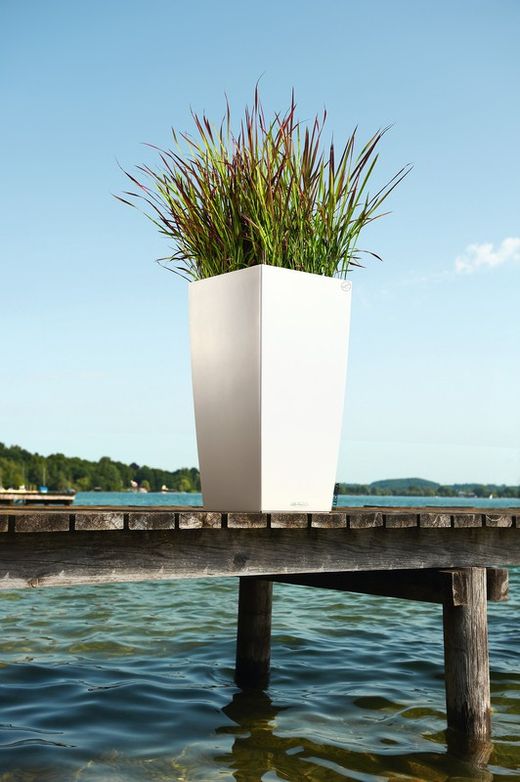 Maceta autorriego Lechuza 22x22x41 cm