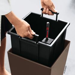 Maceta autorriego Lechuza 22x22x41 cm