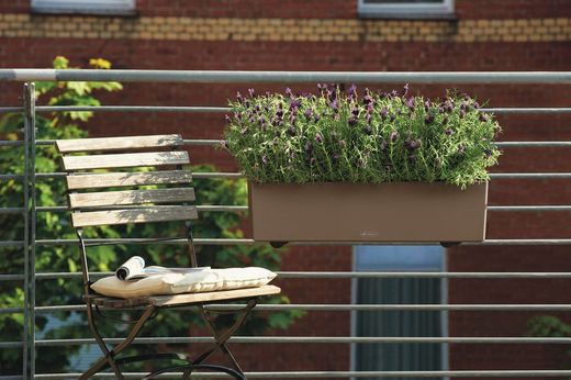 Balcony owl self-watering pot 50x19x19 cm