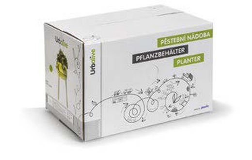 Maceta elevada con autoriego modelo Urbalive