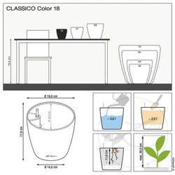 Flowerpot Owl self-watering Classic color 60 x 55.5 cm