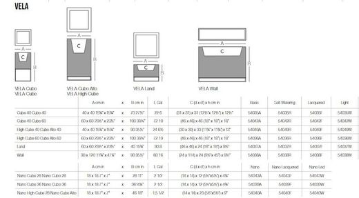 Plantador alto e estreito deondond Por Ramón Esteve 120x30x90h cm