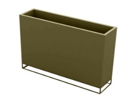 Plantador alto e estreito deondond Por Ramón Esteve 120x30x90h cm