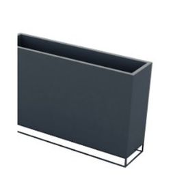 Plantador alto e estreito deondond Por Ramón Esteve 120x30x90h cm