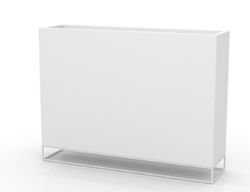 Plantador alto e estreito deondond Por Ramón Esteve 120x30x90h cm