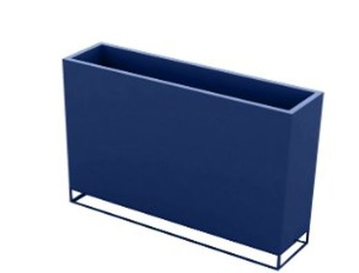 Plantador alto e estreito deondond Por Ramón Esteve 120x30x90h cm