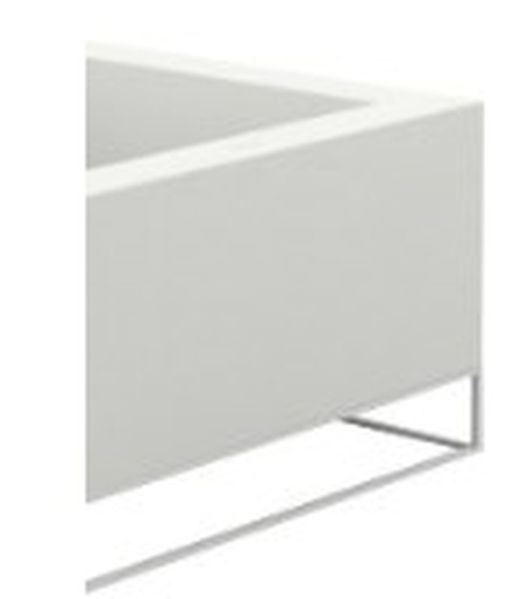 Vondom square planter By Ramón Esteve 60x60x40 cm