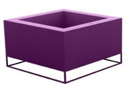Vondom square planter By Ramón Esteve 60x60x40 cm