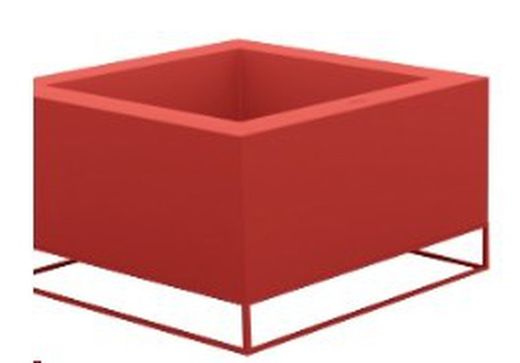 Vondom square planter By Ramón Esteve 60x60x40 cm