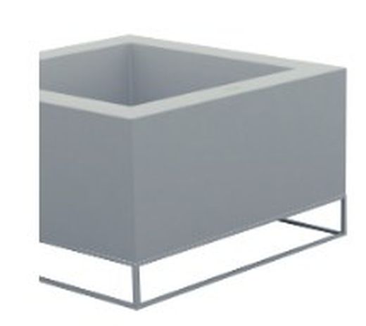 Vondom square planter By Ramón Esteve 60x60x40 cm