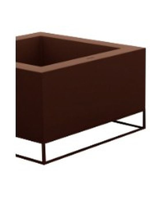 Vondom square planter By Ramón Esteve 60x60x40 cm