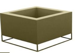 Vondom square planter By Ramón Esteve 60x60x40 cm
