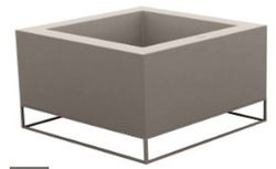 Vondom square planter By Ramón Esteve 60x60x40 cm