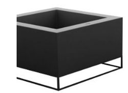 Vondom square planter By Ramón Esteve 60x60x40 cm