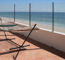 Malla plástica para cercados